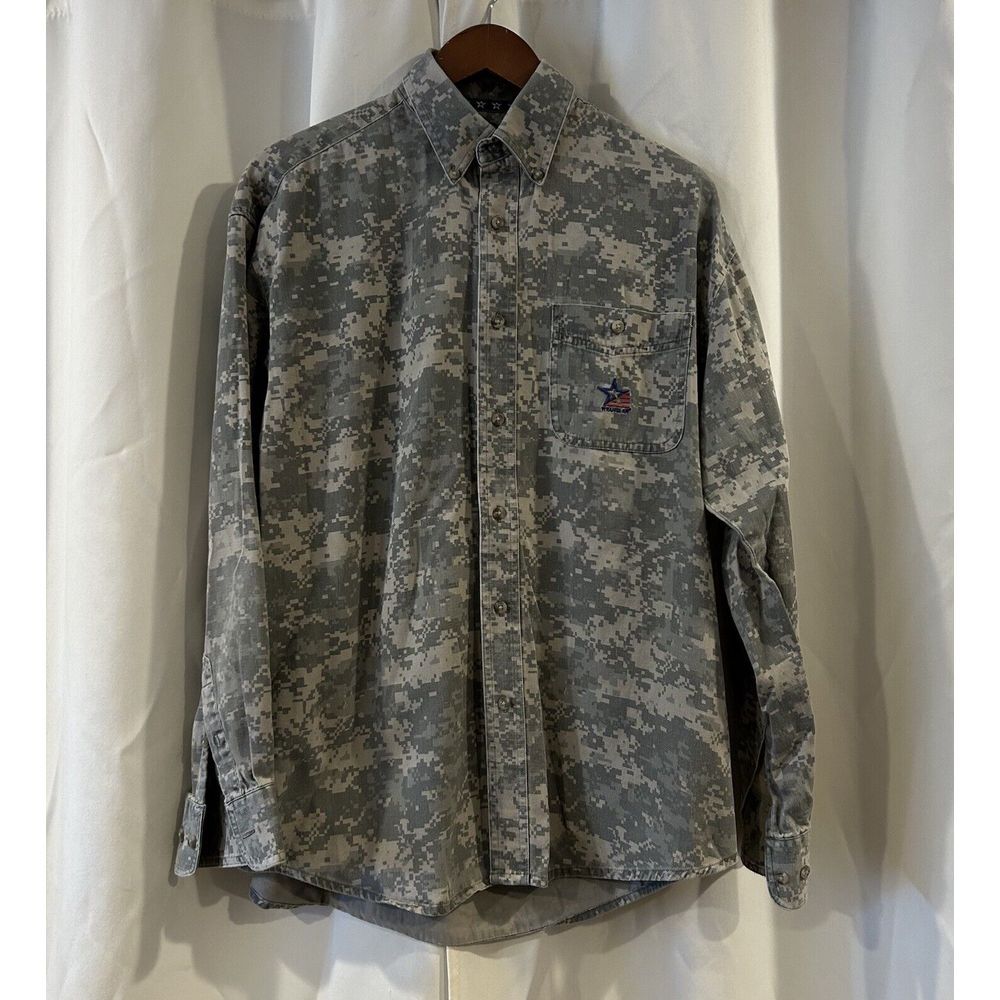 Wrangler Patriot Camouflage Long Sleeve